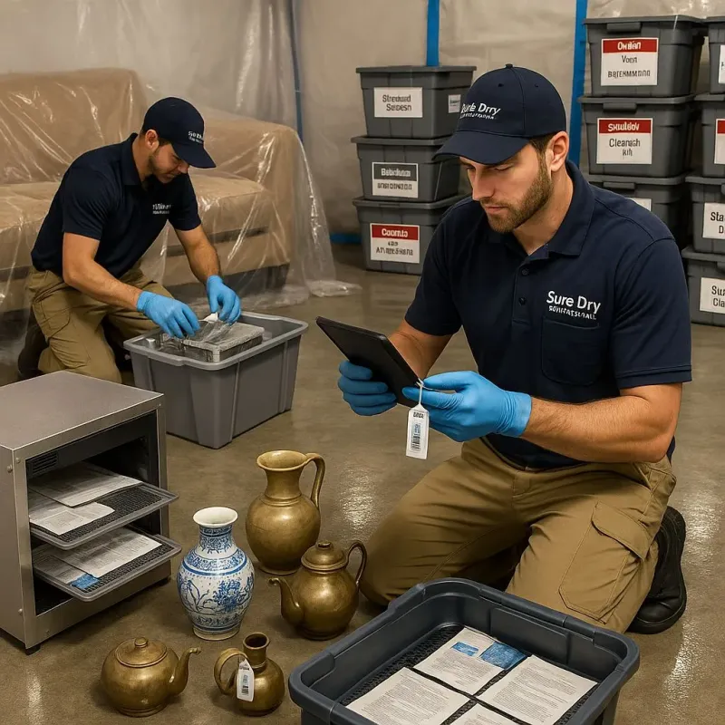 Content Protection and Restoration process in Saugerties, NY