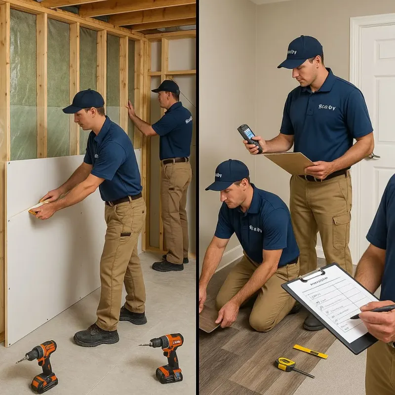 Repairs and Reconstruction process in Saugerties, NY