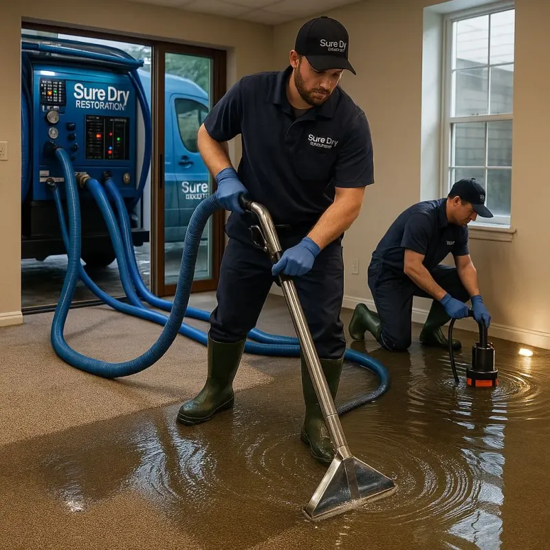 Water Extraction and Removal process in Saugerties, NY